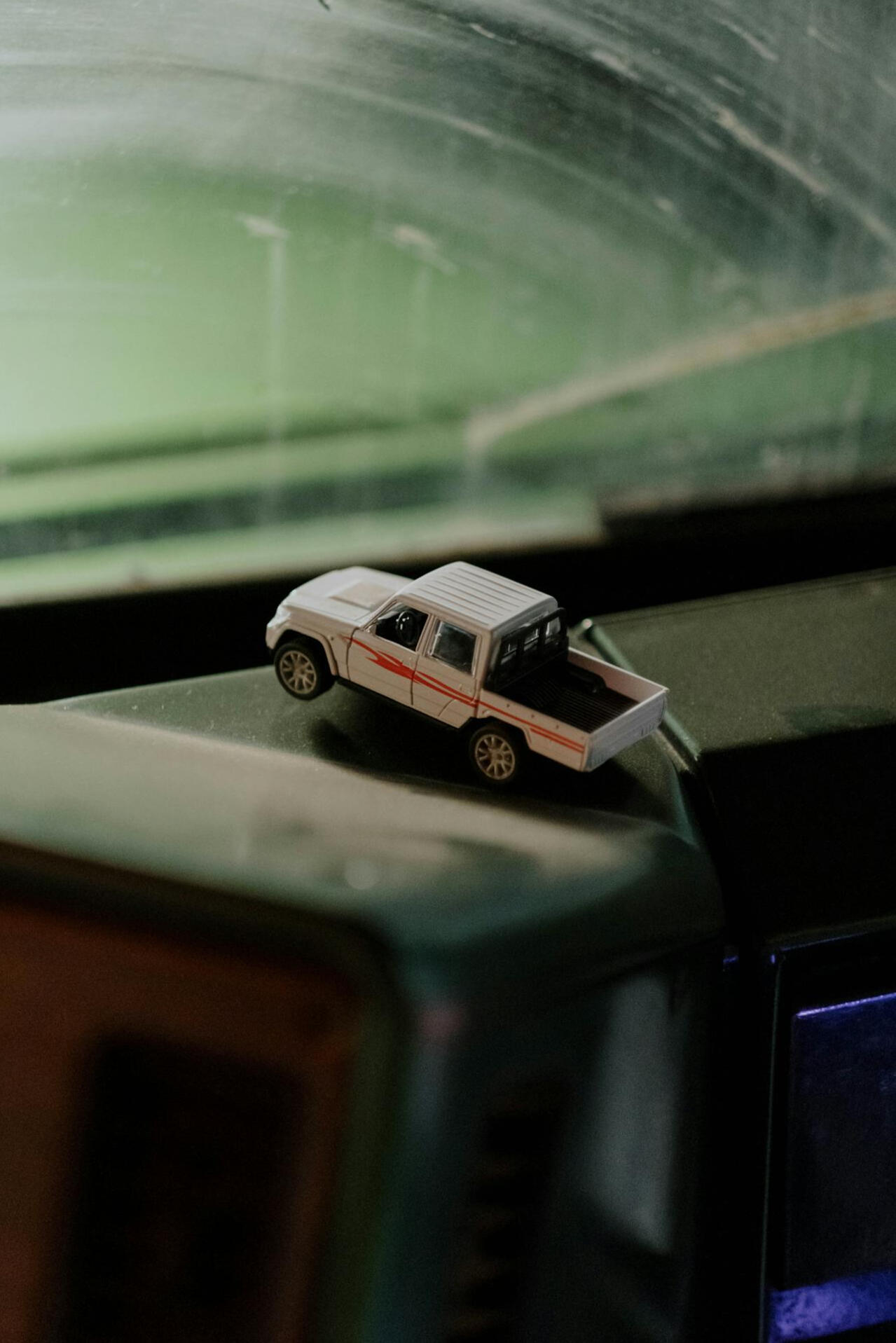 We dream of trucks A Car Toy on Dashboard, Cottonbro Studio, Pexels